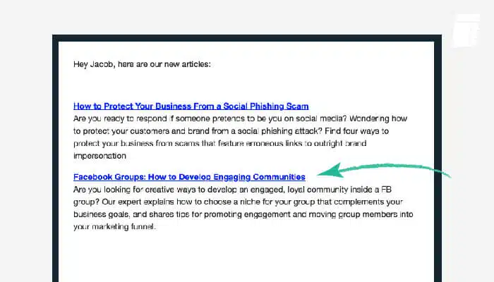 super simple email