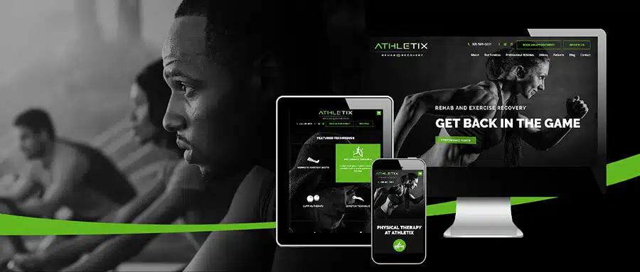 Example of Sports Therapy Branding