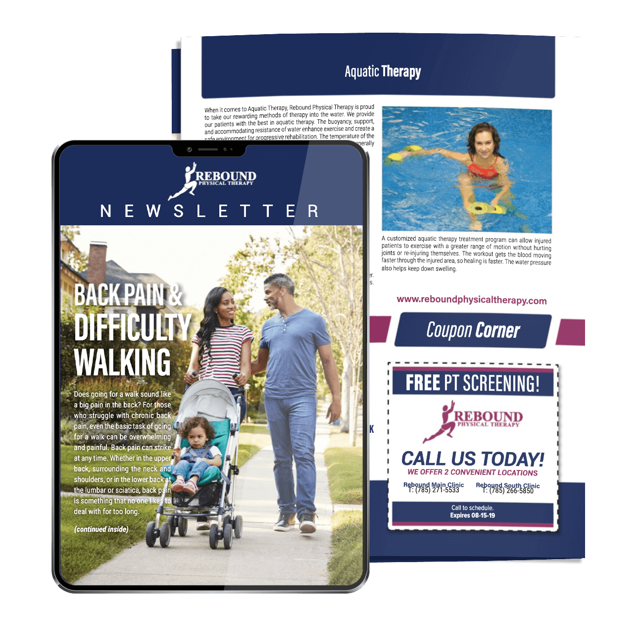 Rebound Back Pain Newsletter