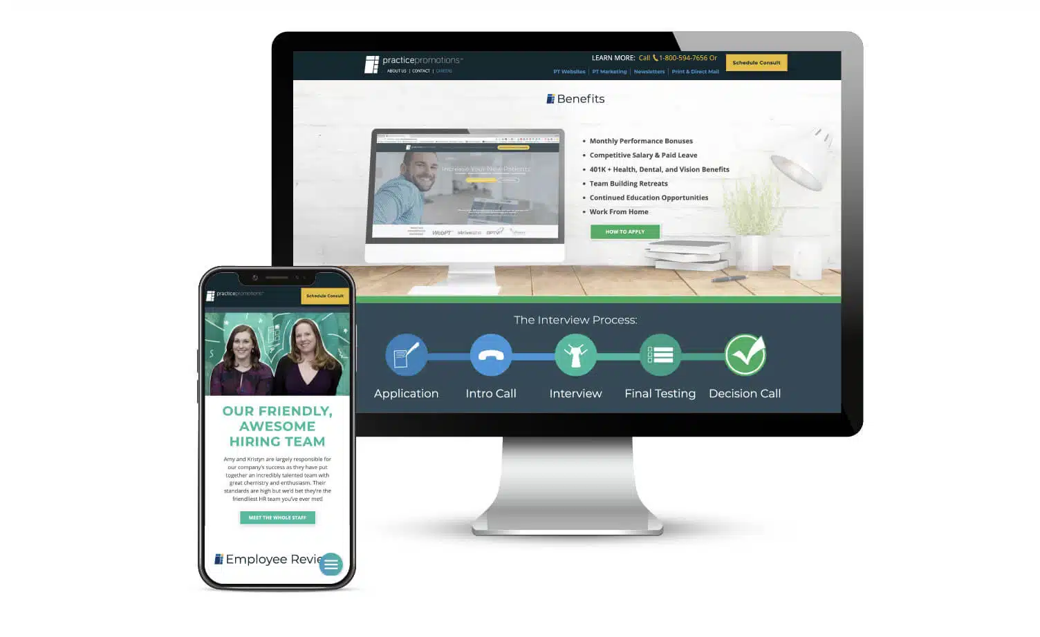 Career Page Makes Hiring Easier