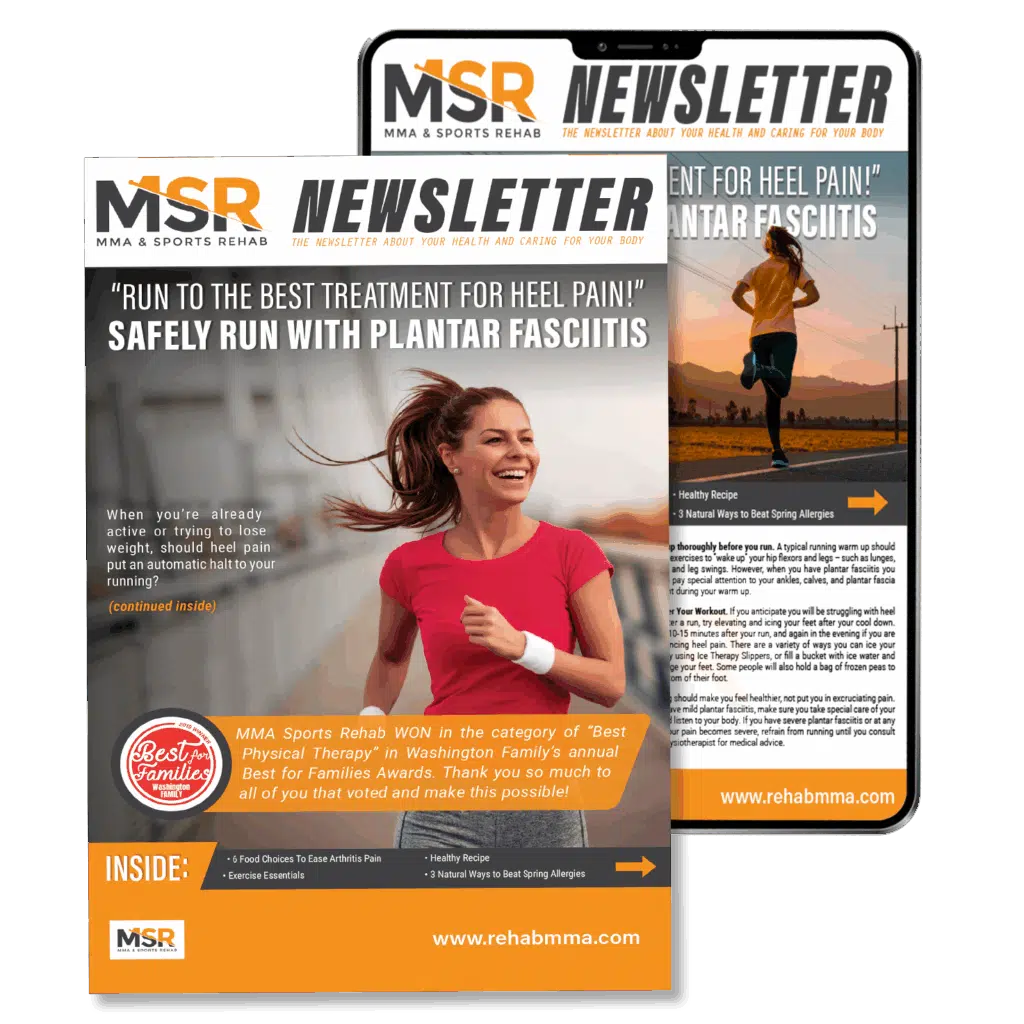 MMA Sports Rehab Patient Newsletter