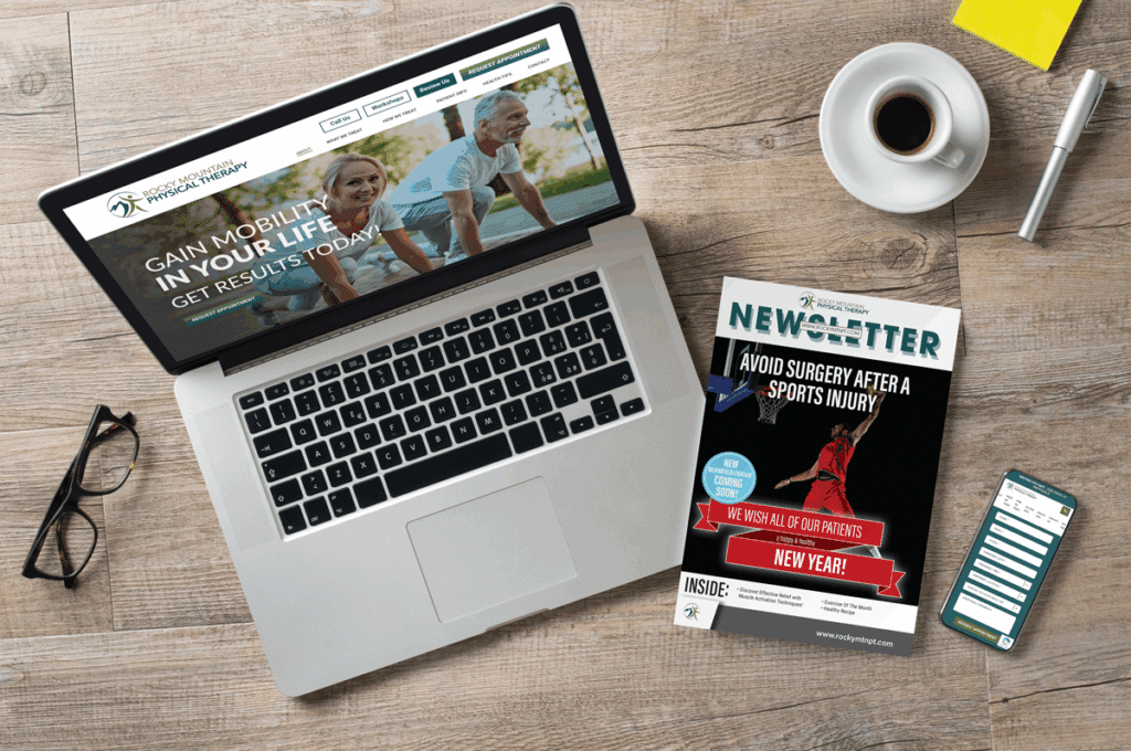 Rocky Mountain PT Website And Newsletter