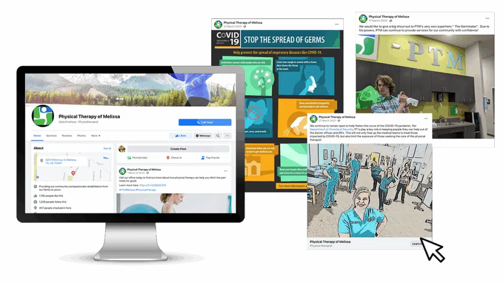 Pt of Melissa Marketing Social Media Announcements