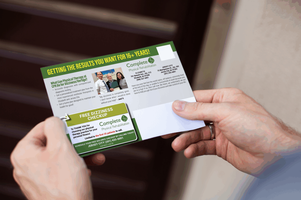 Complete Physical Rehab Patient Postcard