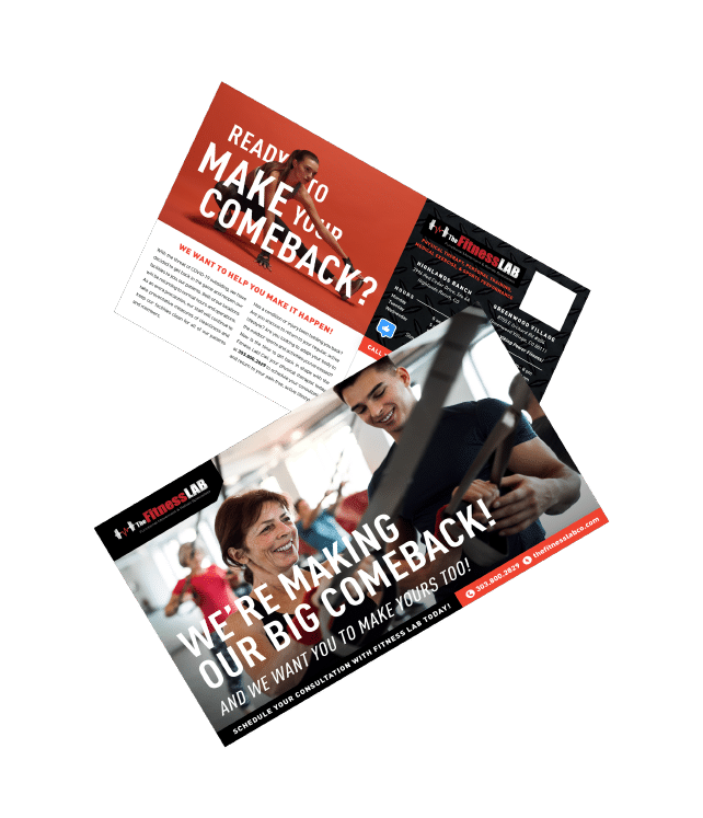 a physical therapy postcard