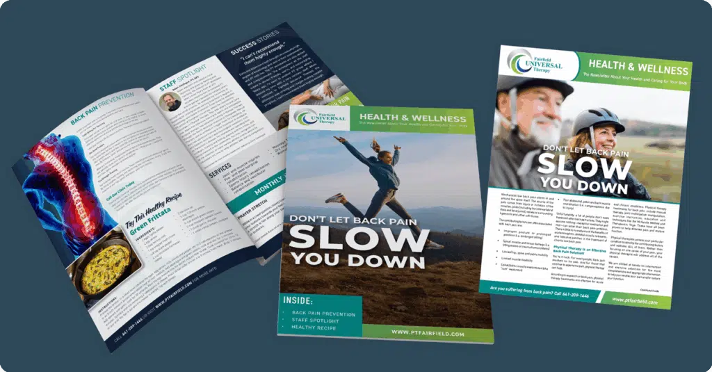 overcome medicare cuts to pt with patient newsletters
