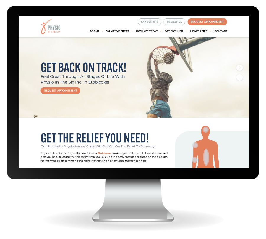 Physio-in-the-six-physiotherapy-center-physical-therapy-marketing-website-practice-promotions