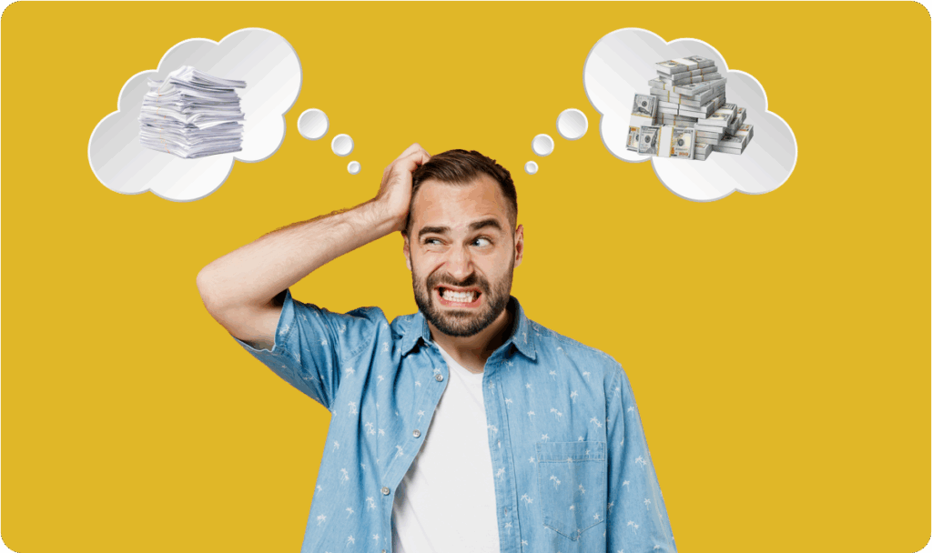 Patient deciding on cash based services