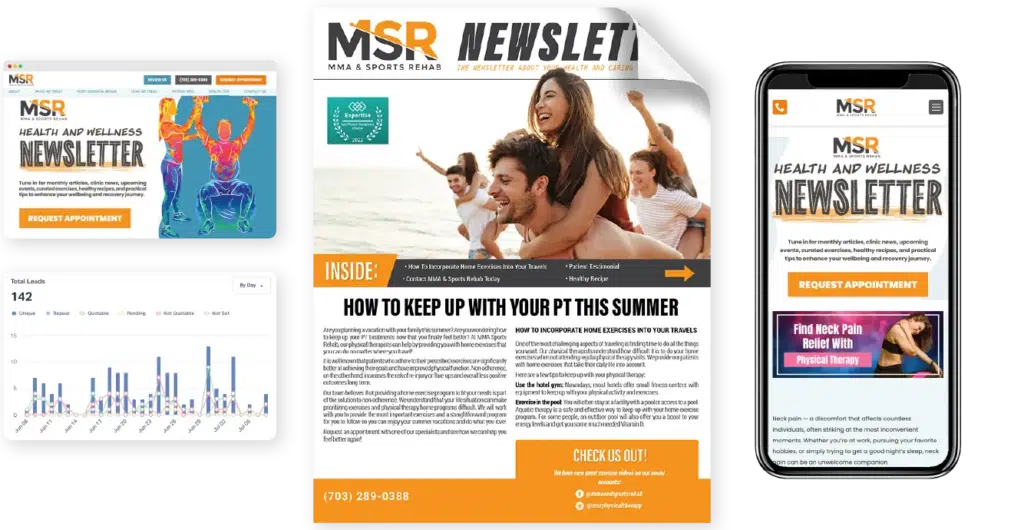 A Practice Promotions Newsletter example