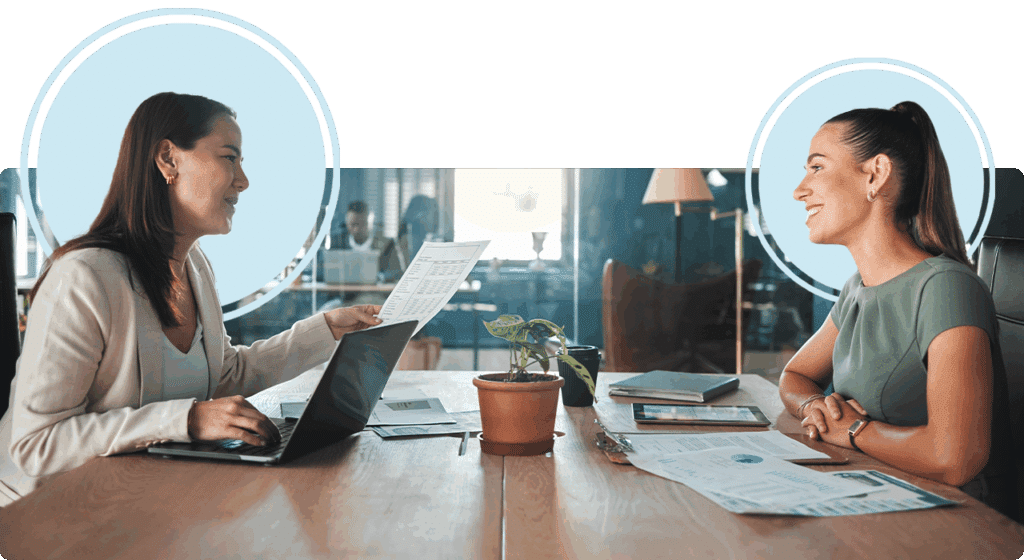 PT owner interviewing PT