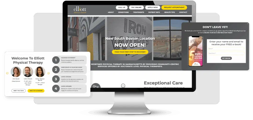 Elliott Physical Therapy. 9-location multi-location PT clinic.