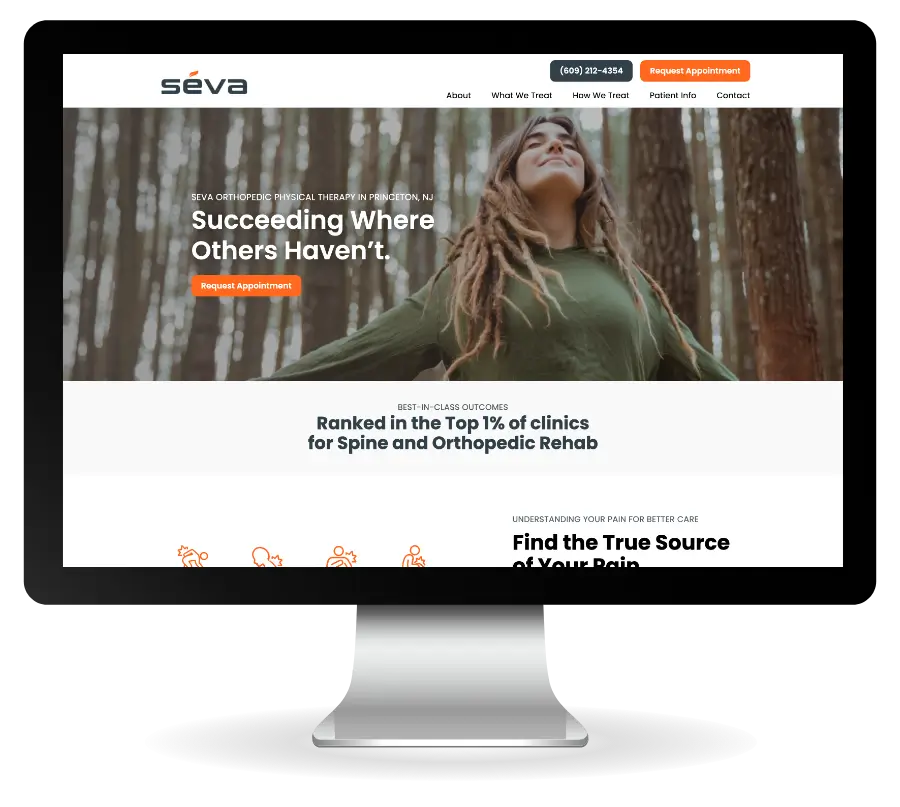 Seva-physical-therapy-clinic-physical-therapy-marketing-website-practice-promotions