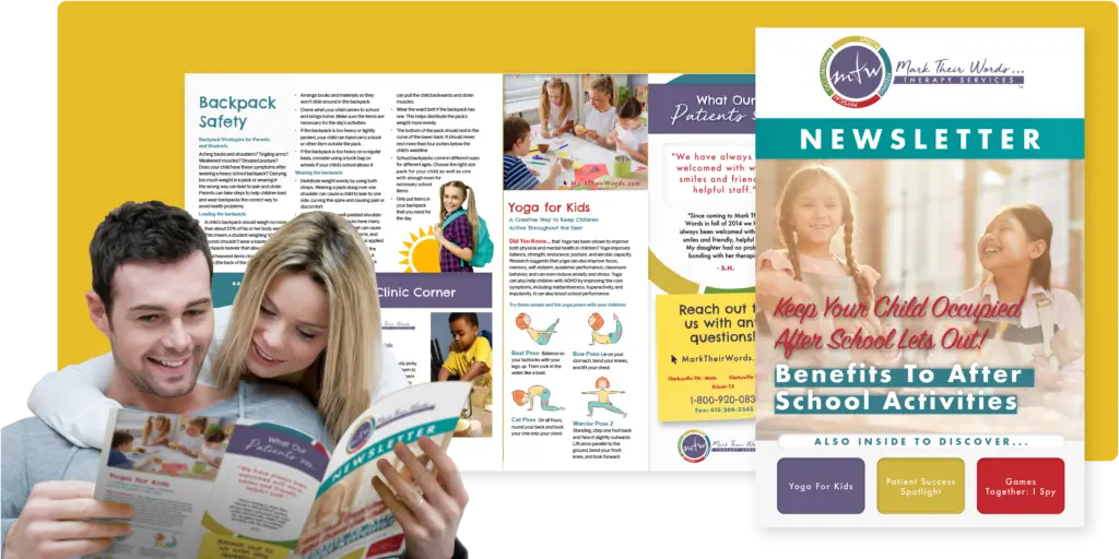 therapists_parents-reading-Pediatric-newsletter
