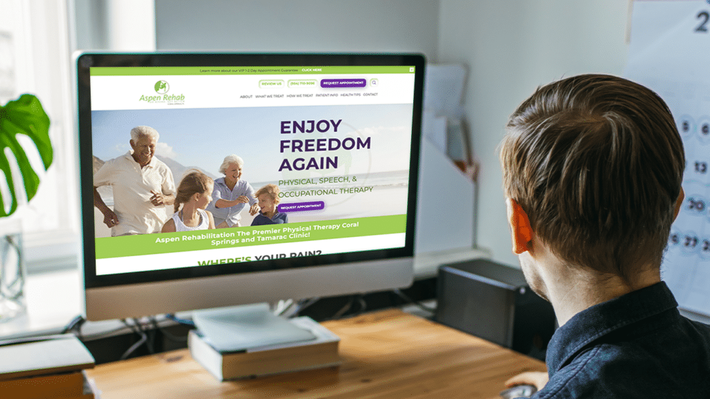 Aspen Rehab patient website