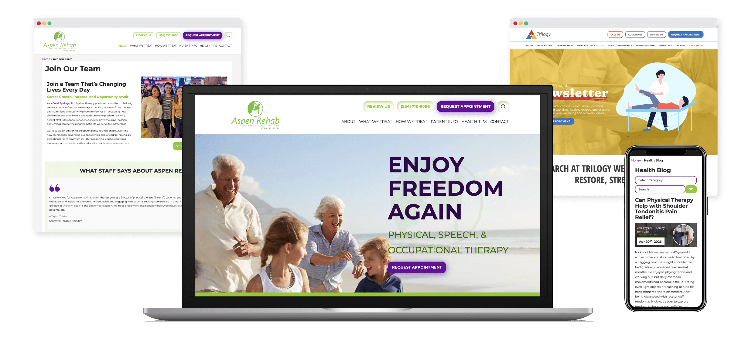 Aspen Rehab Design Brand