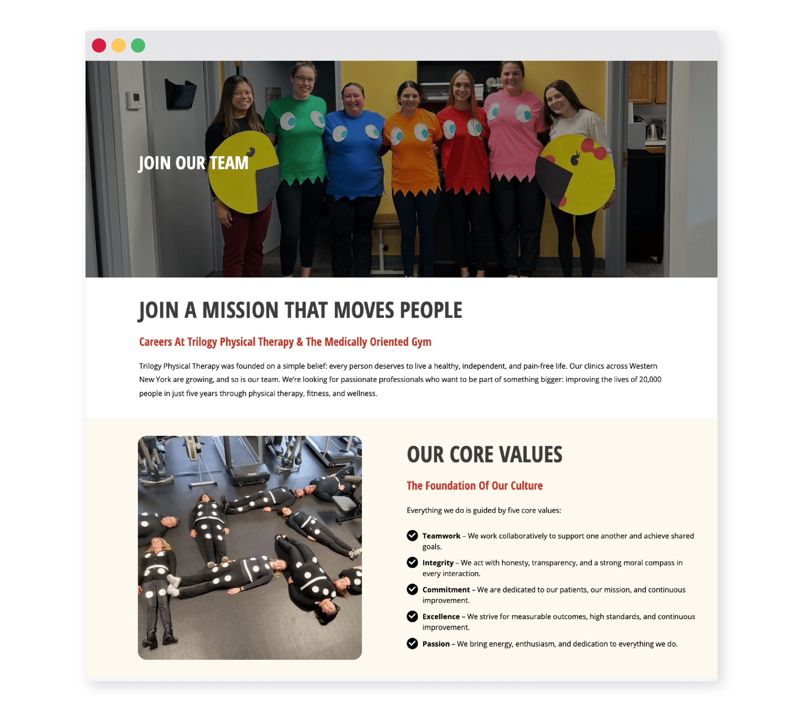 Trilogy Physical Therapy Image