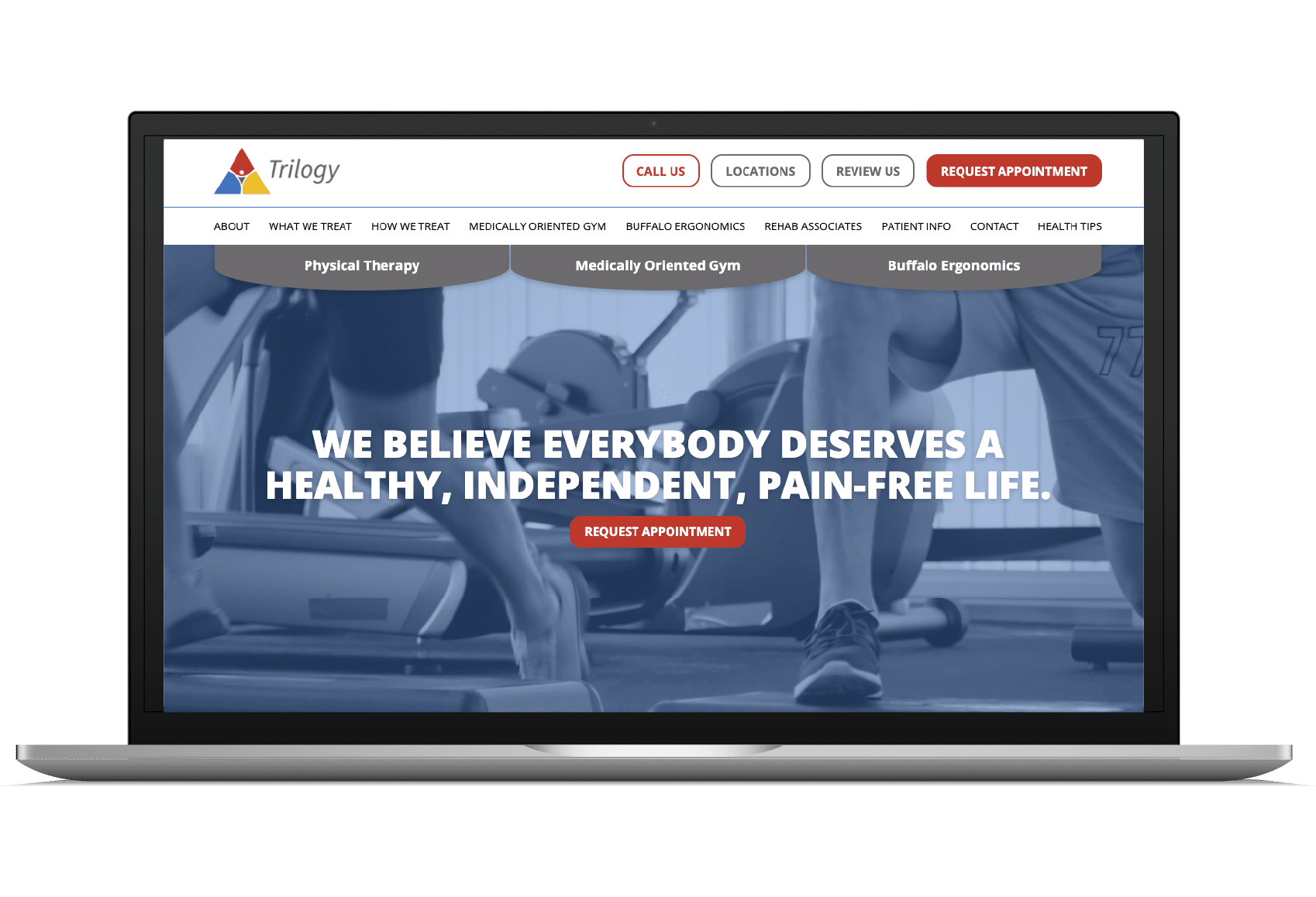 Trilogy Physical Therapy Website