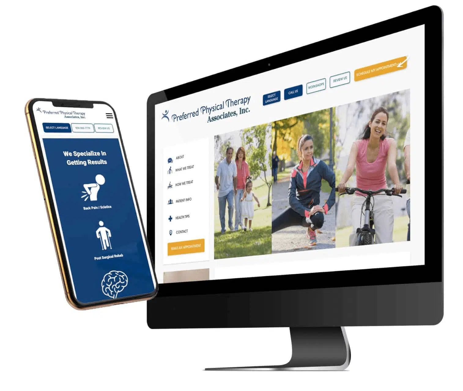 design pt website